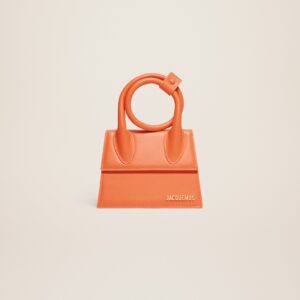 Jacquemus Le Chiquito Noeud  Coiled handbag.