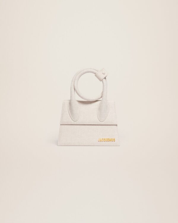 Jacquemus Le Chiquito Noeud  Coiled handbag.