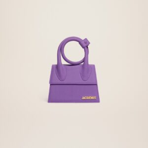 Jacquemus Le Chiquito Noeud  Coiled handbag.