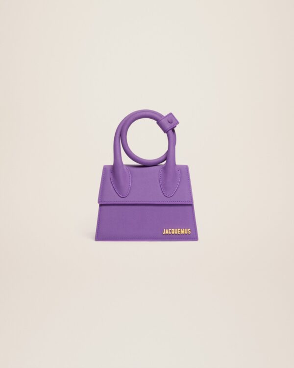 Jacquemus Le Chiquito Noeud  Coiled handbag.