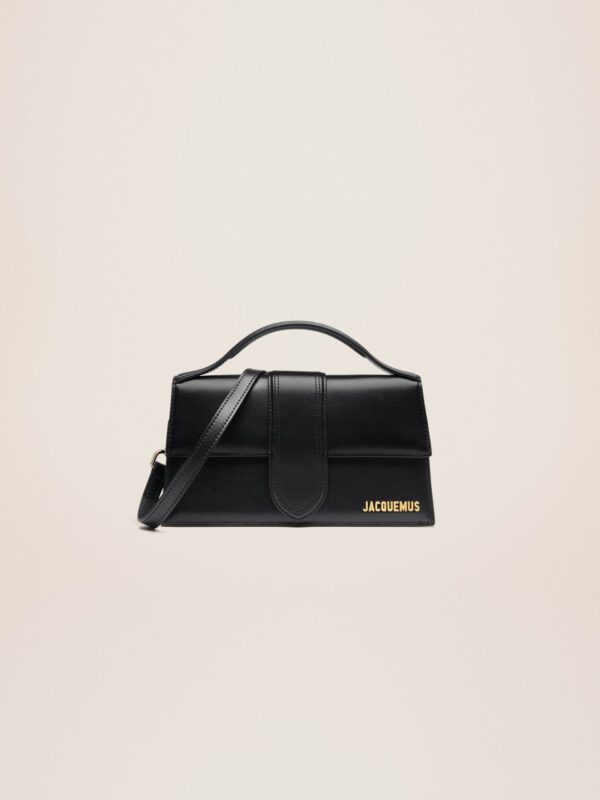Jacquemus Le grand Bambino  Handbag with adjustable crossbody strap.