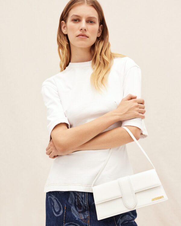 Jacquemus Le Bambino long  Long flap bag. - Image 2