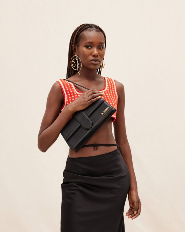 Jacquemus Le Bambino long  Long flap bag. - Image 2