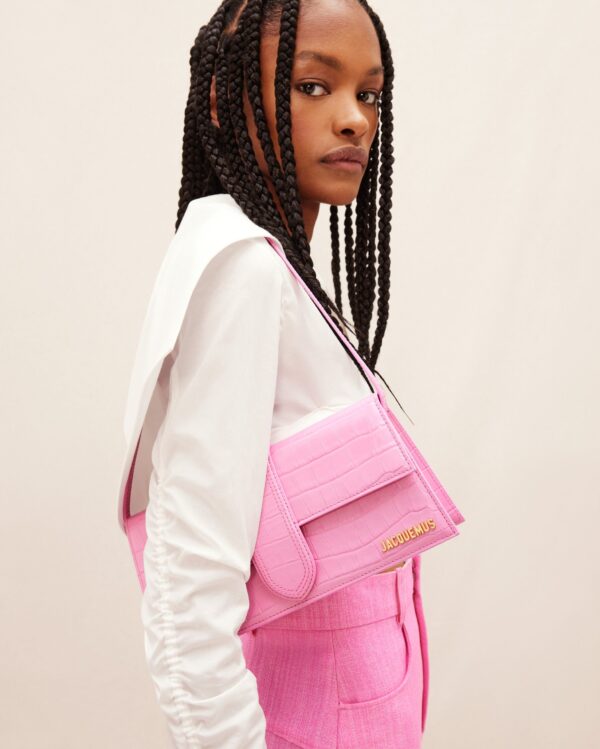 Jacquemus Le Bambino long  Long flap bag. - Image 2