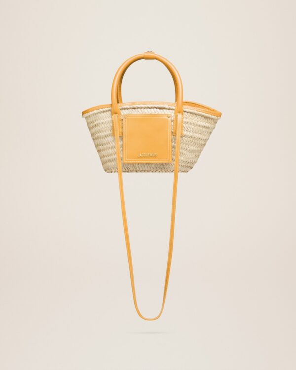 Jacquemus Le petit panier Soli  Raphia beach basket bag. - Image 2
