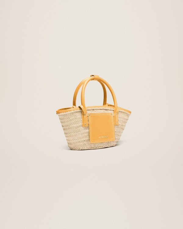 Jacquemus Le petit panier Soli  Raphia beach basket bag. - Image 3