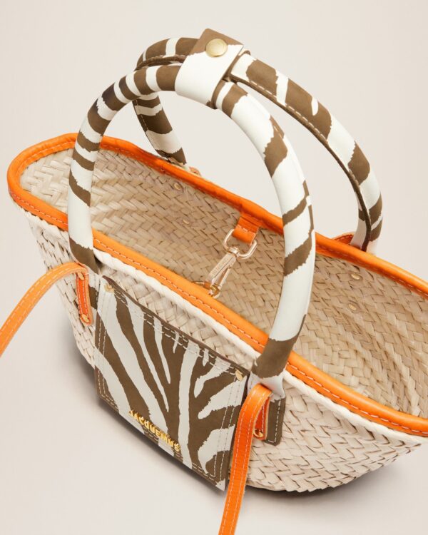 Jacquemus Le petit panier Soli  Beach basket bag - Image 6