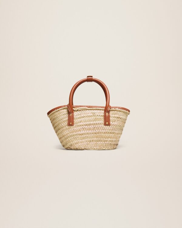 Jacquemus Le petit panier Soli  Raphia beach basket bag - Image 4