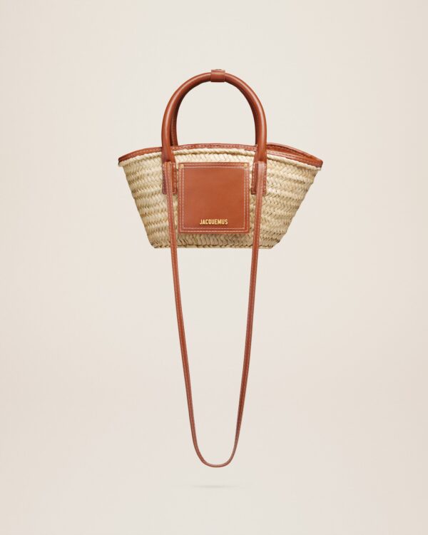 Jacquemus Le petit panier Soli  Raphia beach basket bag - Image 5