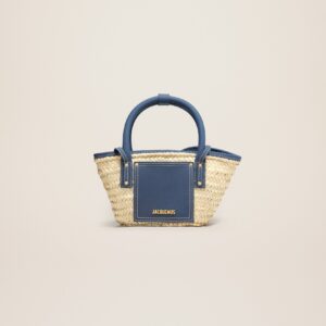 Jacquemus Le petit panier Soli Mini beach basket bag.