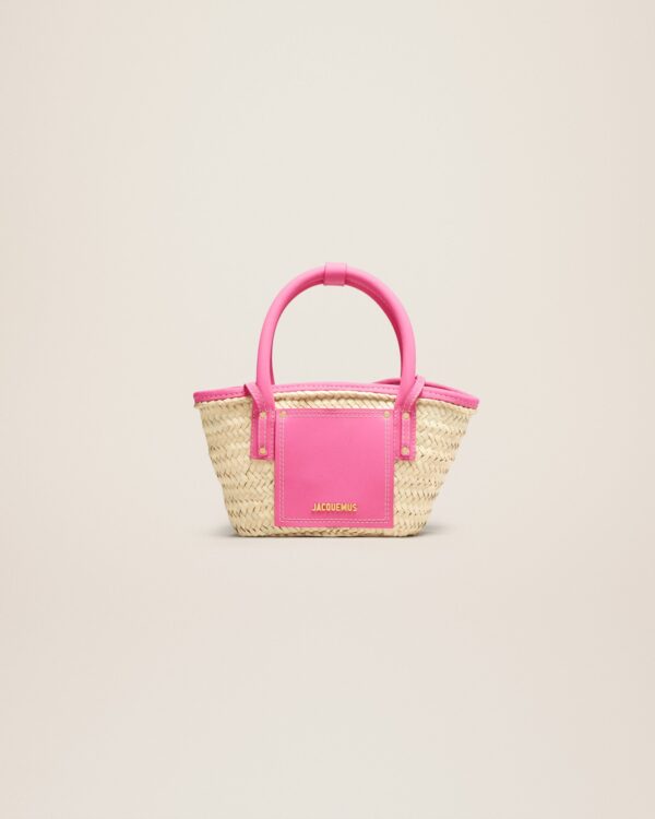 Jacquemus Le petit panier Soli  Beach basket bag.