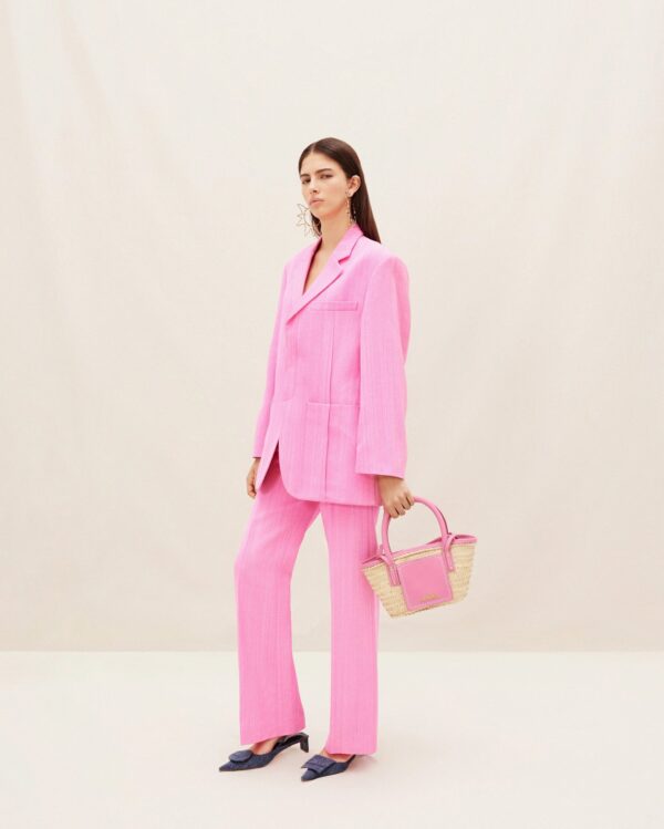 Jacquemus Le petit panier Soli  Beach basket bag. - Image 7