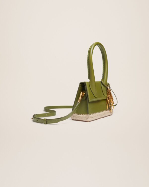 Jacquemus Le Chiquito moyen Cordao  Espadrille signature handbag. - Image 3