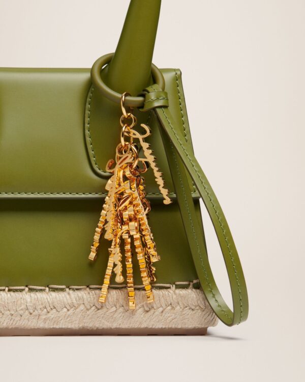 Jacquemus Le Chiquito moyen Cordao  Espadrille signature handbag. - Image 5