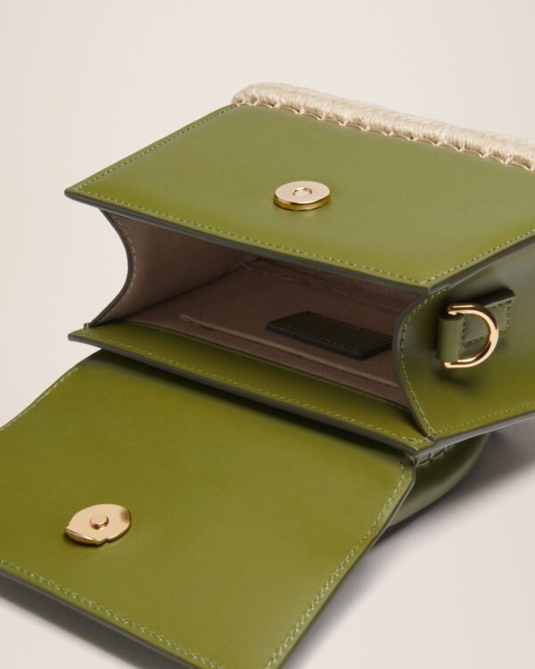 Jacquemus Le Chiquito moyen Cordao  Espadrille signature handbag. - Image 6
