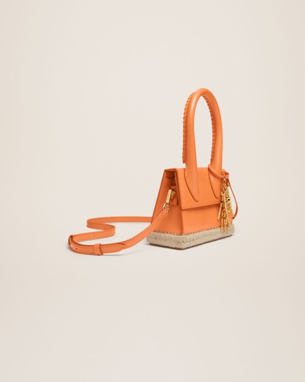 Jacquemus Le Chiquito moyen Cordao  Espadrille signature handbag. - Image 3