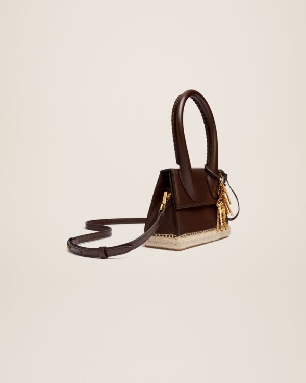 Jacquemus Le Chiquito moyen Cordao  Espadrille signature handbag. - Image 3