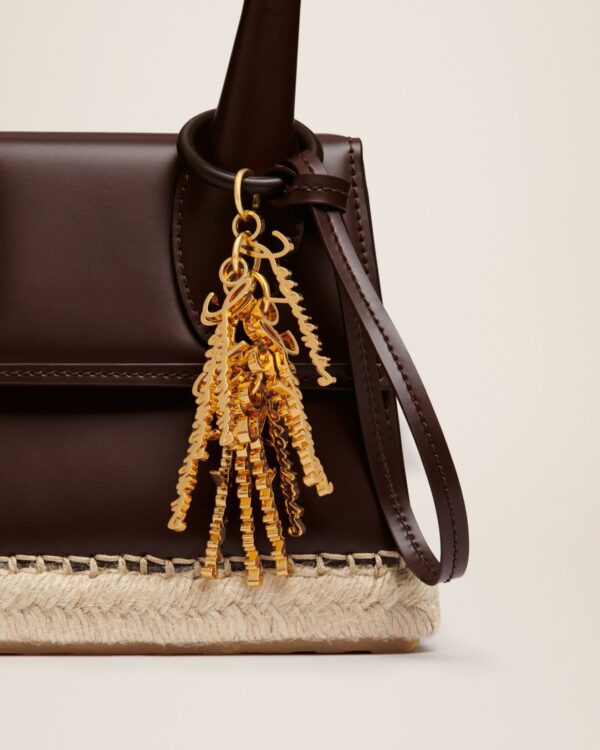 Jacquemus Le Chiquito moyen Cordao  Espadrille signature handbag. - Image 5