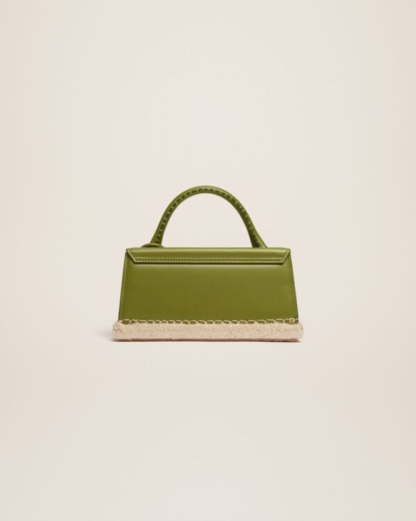 Jacquemus Le Chiquito long Cordao  Espadrille signature handbag. - Image 4