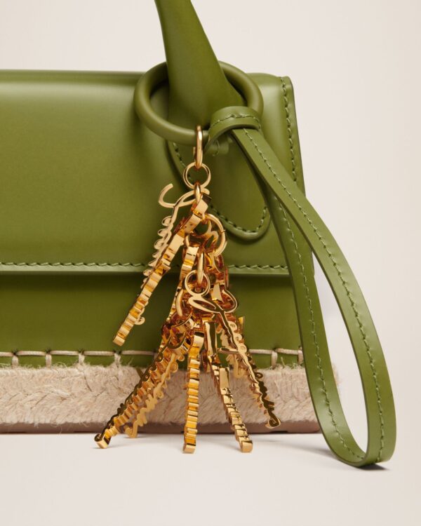 Jacquemus Le Chiquito long Cordao  Espadrille signature handbag. - Image 5
