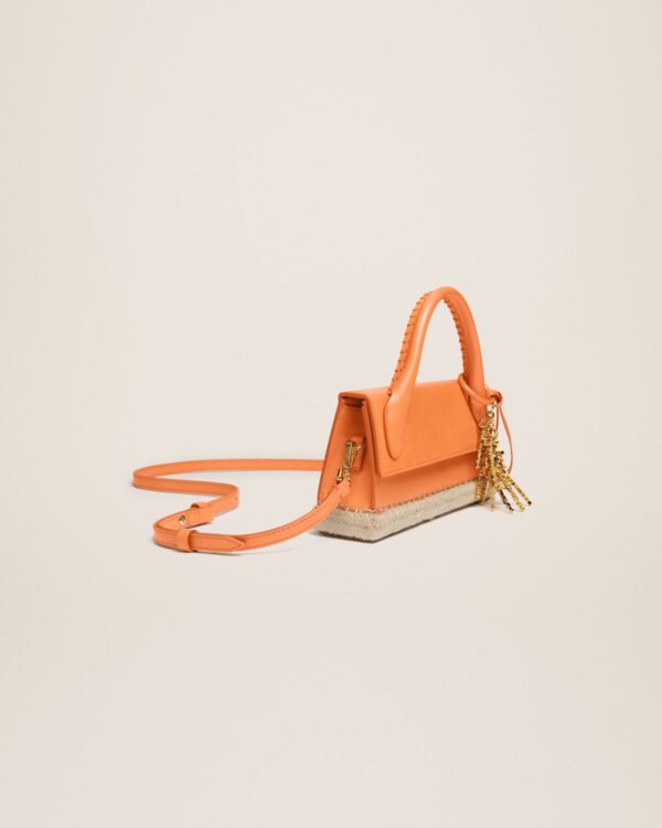 Jacquemus Le Chiquito long Cordao  Espadrille signature handbag. - Image 3