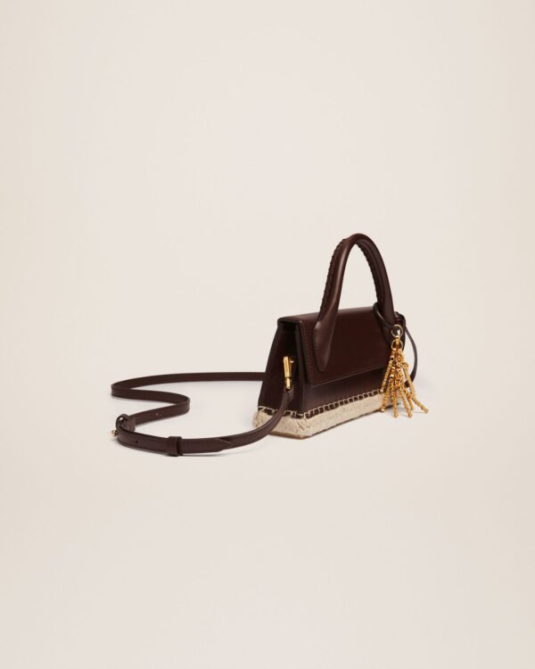 Jacquemus Le Chiquito long Cordao  Espadrille signature handbag. - Image 3