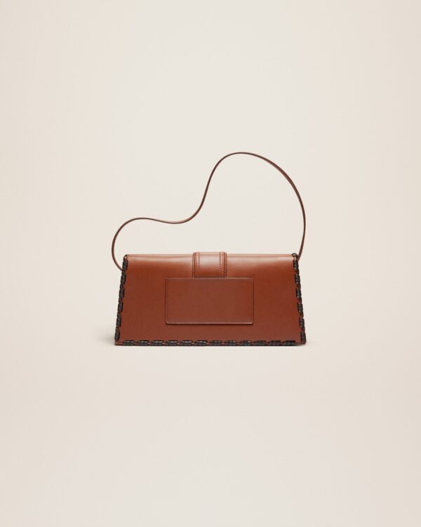 Jacquemus Le Bambino long lacet  Long laced flap bag. - Image 4