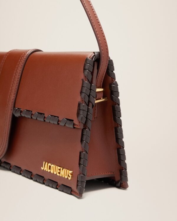 Jacquemus Le Bambino long lacet  Long laced flap bag. - Image 5