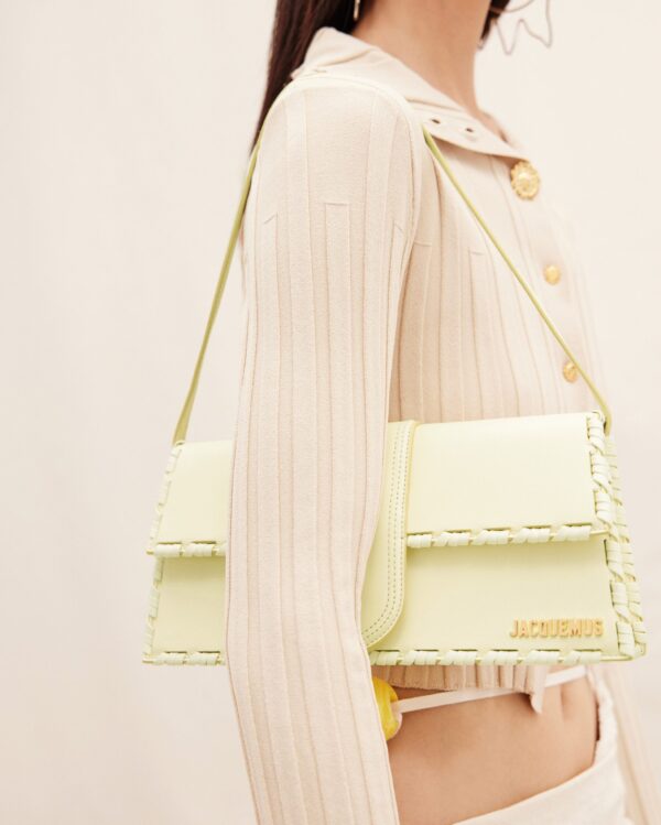 Jacquemus Le Bambino long lacet  Long laced flap bag. - Image 2