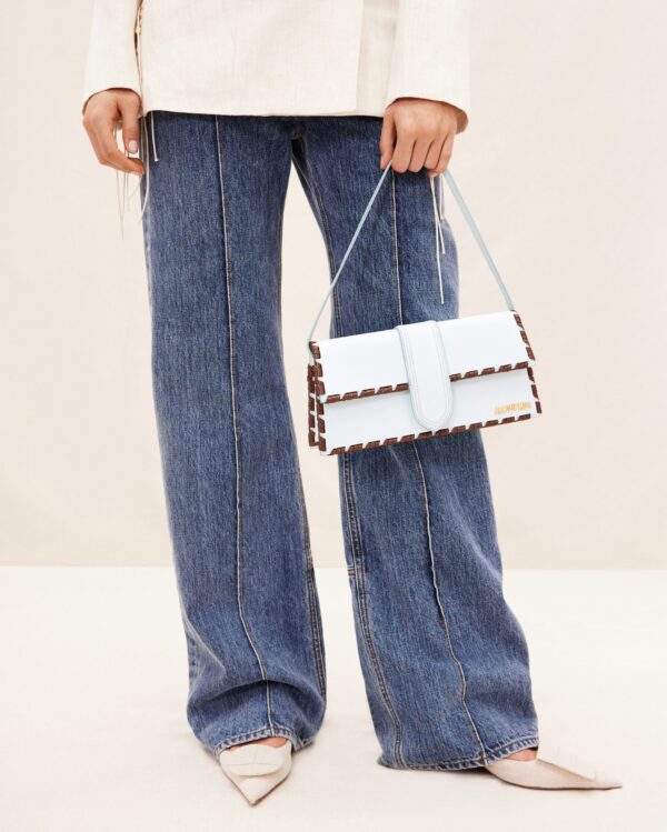 Jacquemus Le Bambino long lacet  Long laced flap bag. - Image 2