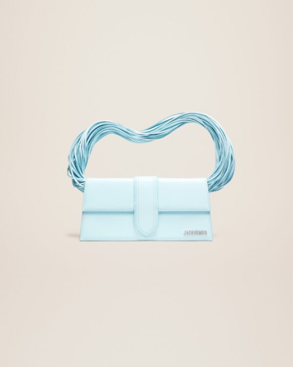 Jacquemus Le Bambino long Ficiu  Strand strap flap bag - Image 5