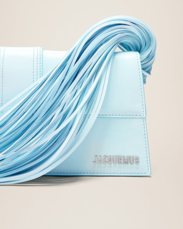 Jacquemus Le Bambino long Ficiu  Strand strap flap bag - Image 7
