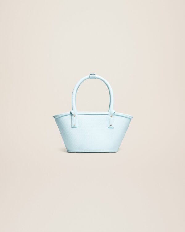 Jacquemus Le petit panier Soli cuir  Mini leather beach basket bag. - Image 4