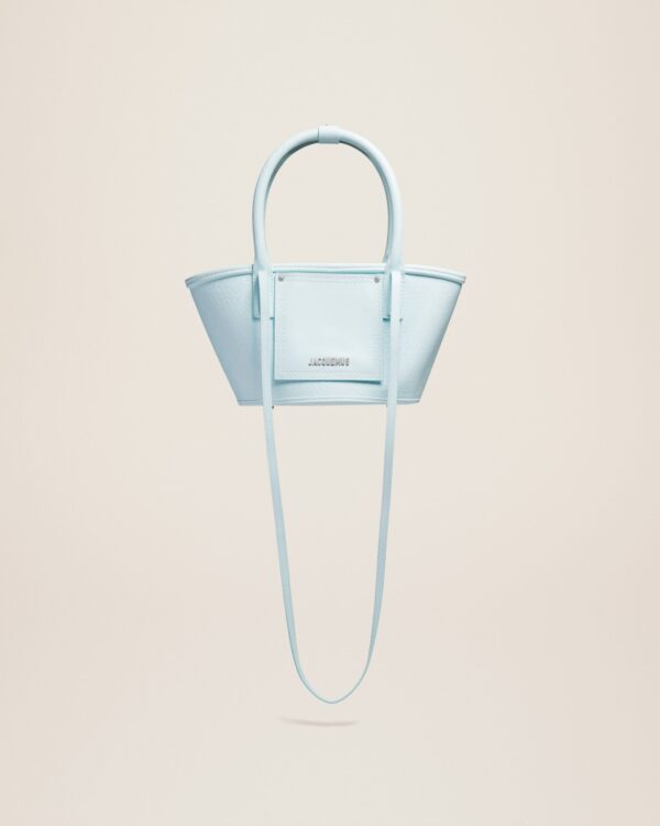Jacquemus Le petit panier Soli cuir  Mini leather beach basket bag. - Image 7