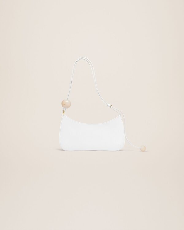 Jacquemus Le Bisou Perle  Beaded shoulder bag. - Image 4