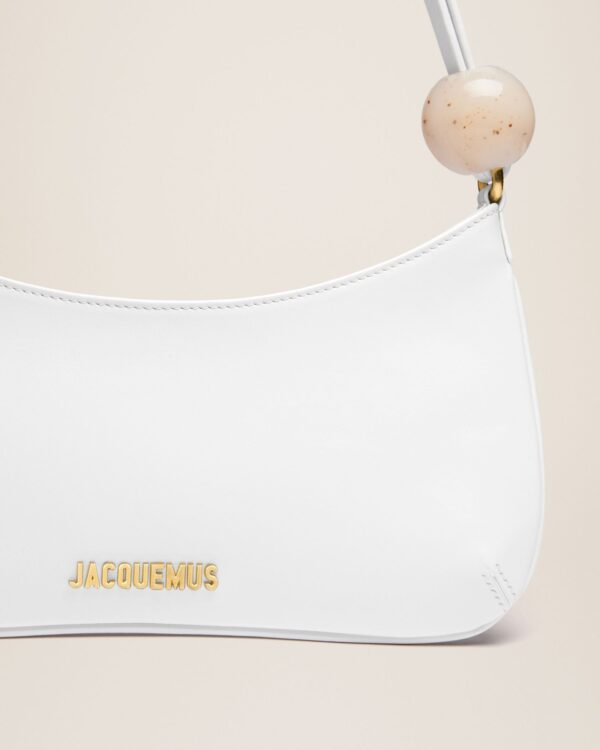 Jacquemus Le Bisou Perle  Beaded shoulder bag. - Image 5