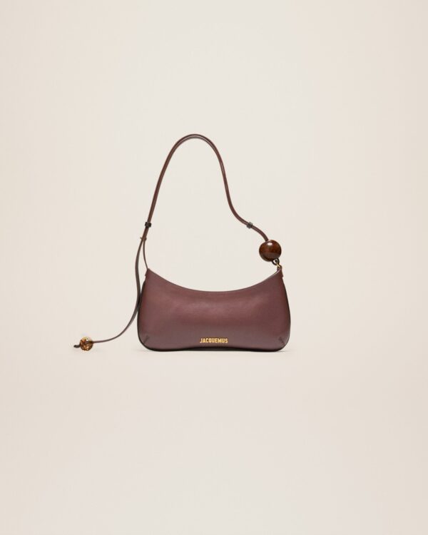 Jacquemus Le Bisou Perle  Beaded shoulder bag.