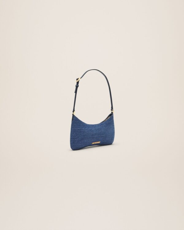 Jacquemus  Le Bisou Denim  Denim shoulder bag. - Image 2