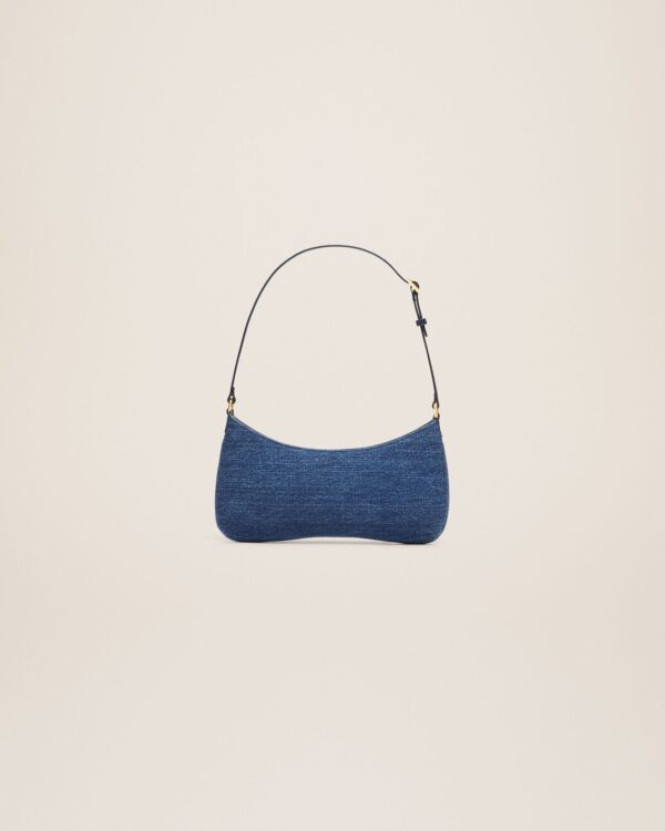 Jacquemus  Le Bisou Denim  Denim shoulder bag. - Image 3