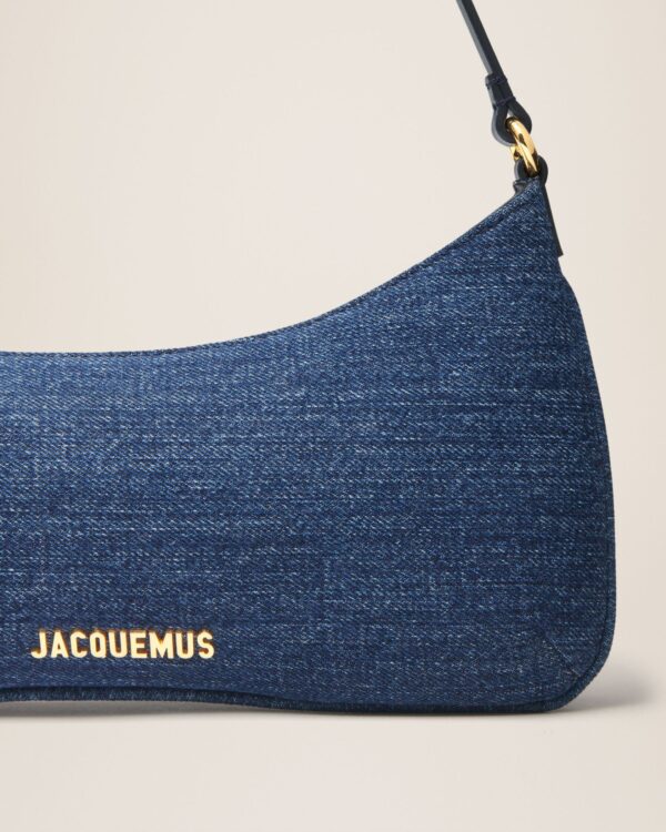 Jacquemus  Le Bisou Denim  Denim shoulder bag. - Image 4