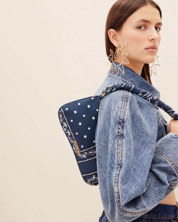 Jacquemus Le Bisou Bandana  Bandana shoulder bag. - Image 2