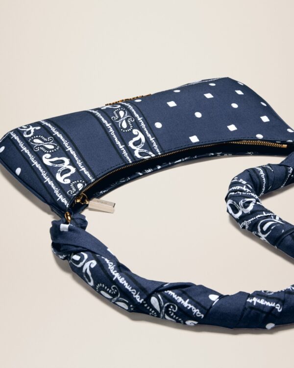 Jacquemus Le Bisou Bandana  Bandana shoulder bag. - Image 6