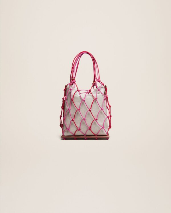 Jacquemus Le petit filet Pralu  Fishnet bag - Image 4