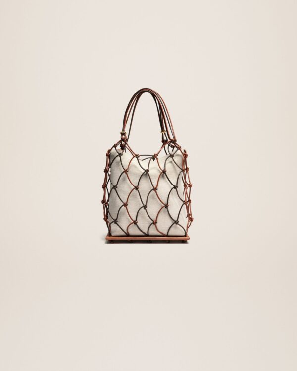 Jacquemus Le petit filet Pralu  Fishnet bag - Image 4