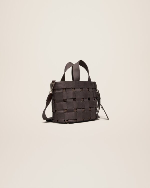 Jacquemus Le cabas Gros Grain  Grosgrain tote bag. - Image 4