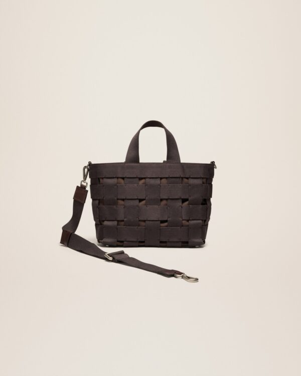 Jacquemus Le cabas Gros Grain  Grosgrain tote bag. - Image 5