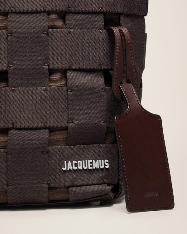 Jacquemus Le cabas Gros Grain  Grosgrain tote bag. - Image 6