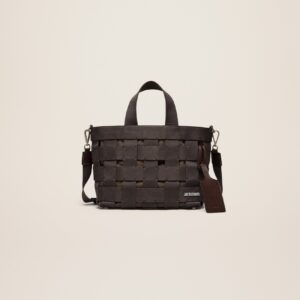 Jacquemus Le cabas Gros Grain Grosgrain tote bag.