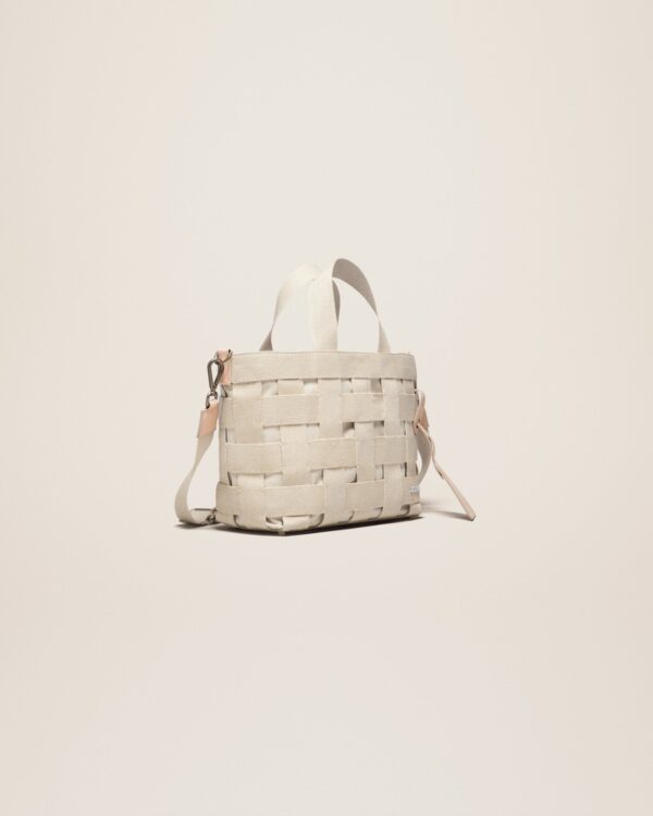 Jacquemus Le cabas Gros Grain  Grosgrain tote bag. - Image 4
