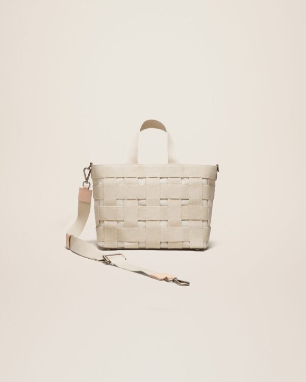 Jacquemus Le cabas Gros Grain  Grosgrain tote bag. - Image 5